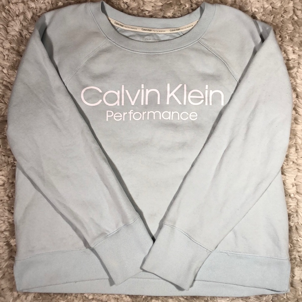 Light blue Calvin Klein sweatshirt